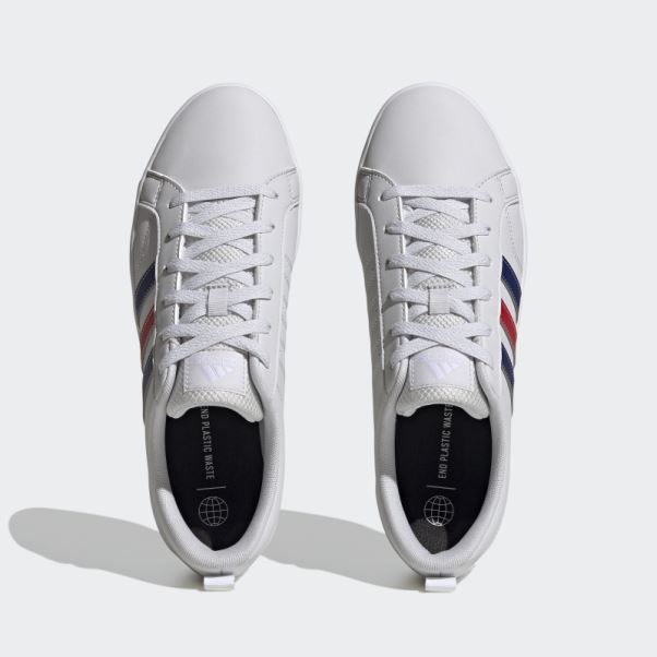 Adidas Vs Pace 2.0 3-stripes Branding Chaussures En Nubuck Synthétique Dash Gris