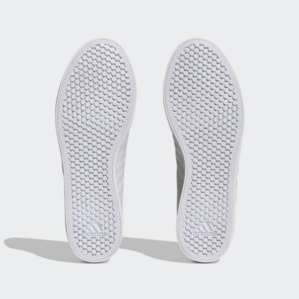 Adidas Vs Pace 2.0 3-stripes Branding Chaussures En Nubuck Synthétique Dash Gris