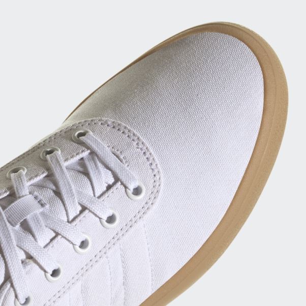 Chaussures De Skate Vulc Raid3r Adidas Blanc