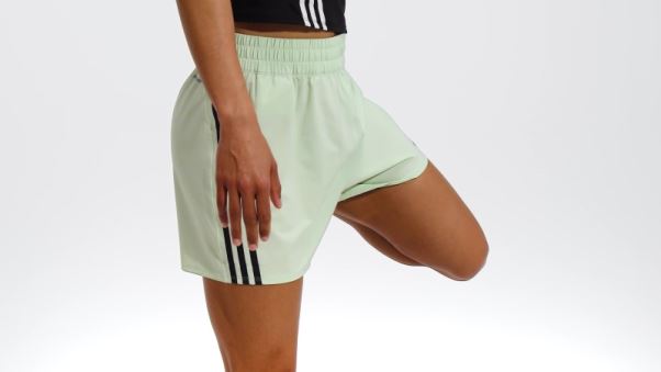 Short Tissé à 3 Bandes Trainicons Adidas Vert