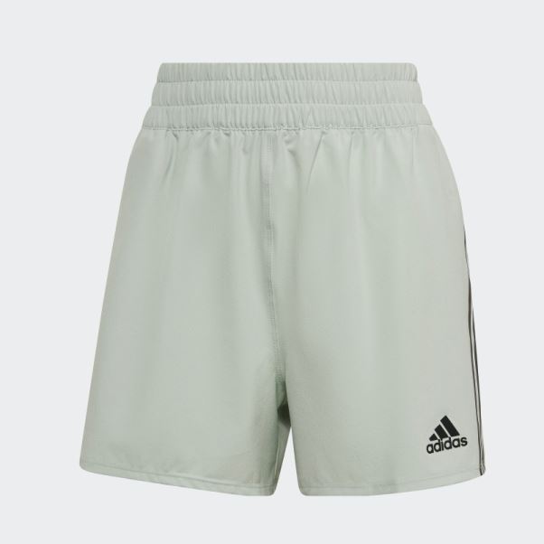 Short Tissé à 3 Bandes Trainicons Adidas Vert