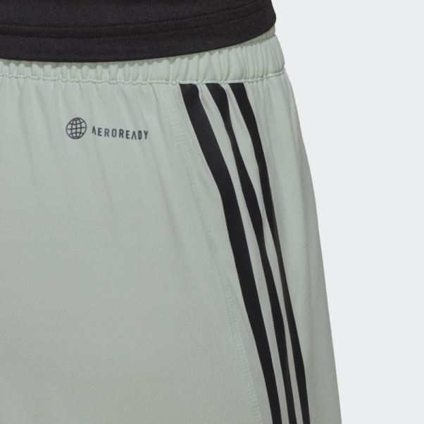 Short Tissé à 3 Bandes Trainicons Adidas Vert
