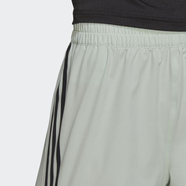 Short Tissé à 3 Bandes Trainicons Adidas Vert