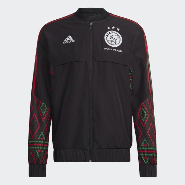 Adidas Ajax Amsterdam X Daily Paper Condivo 22 Anthem Track Top Noir
