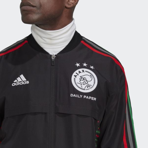 Adidas Ajax Amsterdam X Daily Paper Condivo 22 Anthem Track Top Noir