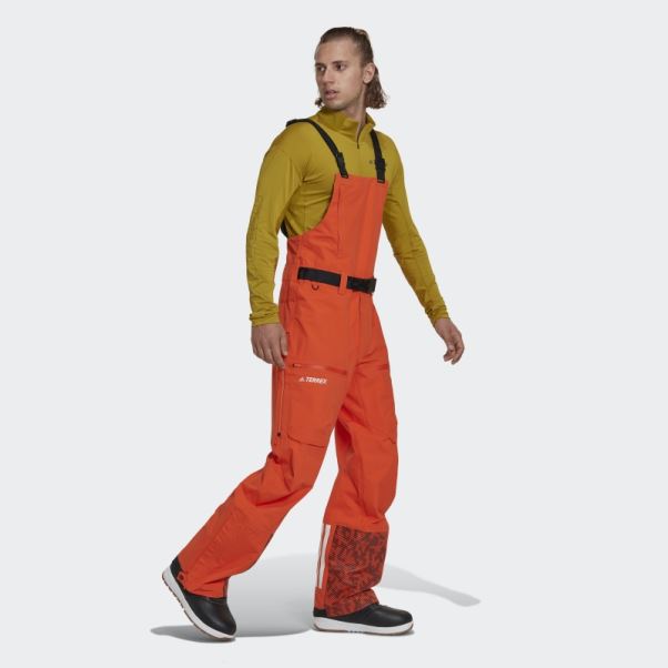 Pantalon De Snow Terrex 3layer Gore Tex Orange Adidas