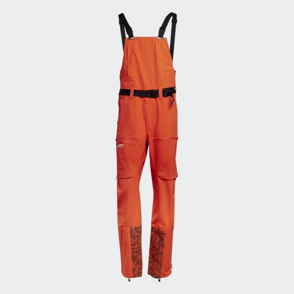 Pantalon De Snow Terrex 3layer Gore Tex Orange Adidas