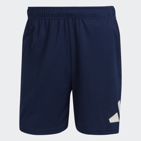 Short D'entraînement Avec Logo Train Essentials Adidas Bleu Foncé