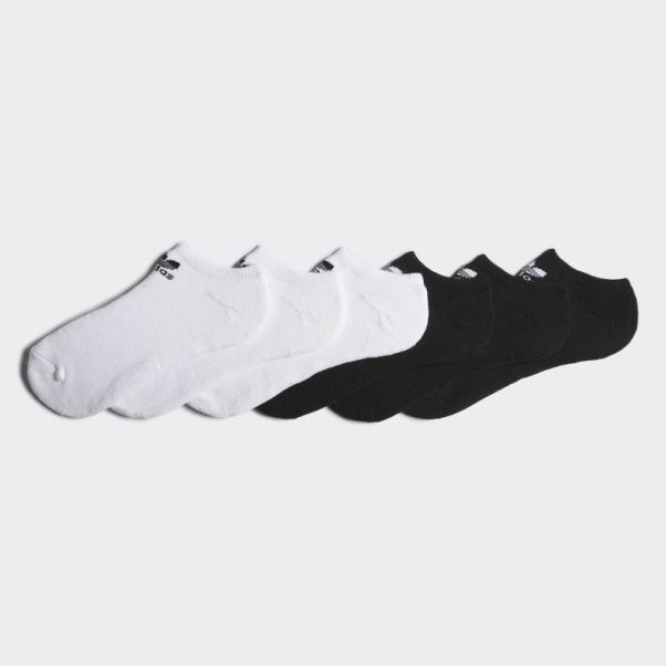 Chaussettes Blanches Trèfle Invisibles 6 Paires Adidas