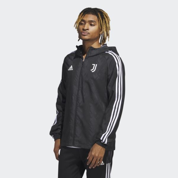 Coupe-vent Adidas Juventus Adn Carbone
