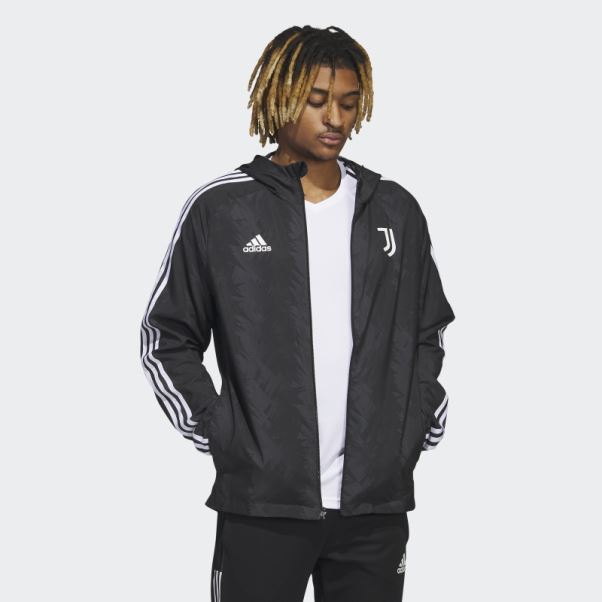 Coupe-vent Adidas Juventus Adn Carbone