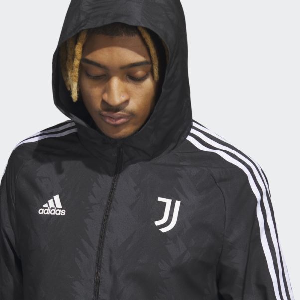 Coupe-vent Adidas Juventus Adn Carbone