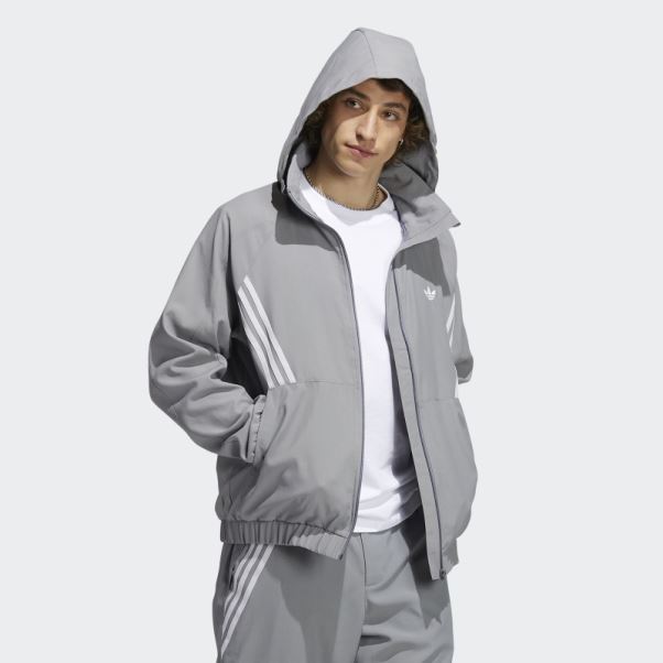 Coupe-vent D'atelier Gris (non Genré) Adidas