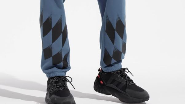 Adidas Rekive Pantalon De Survêtement Graphique Placé Acier