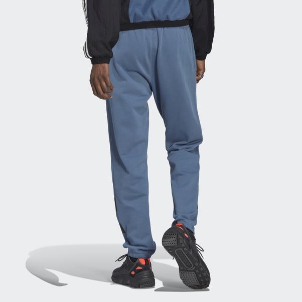 Adidas Rekive Pantalon De Survêtement Graphique Placé Acier