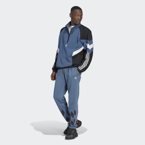Adidas Rekive Pantalon De Survêtement Graphique Placé Acier