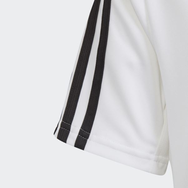 Adidas Train Essentials Aeroready T-shirt Coupe Classique à 3 Bandes Blanc