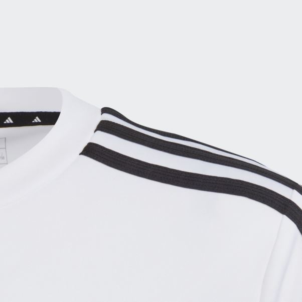 Adidas Train Essentials Aeroready T-shirt Regular Fit Blanc à 3 Bandes