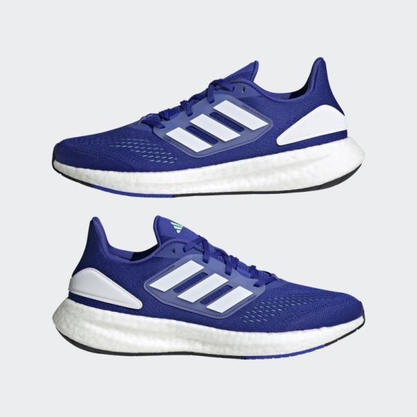 Adidas Pureboost 22 Chaussures Bleu