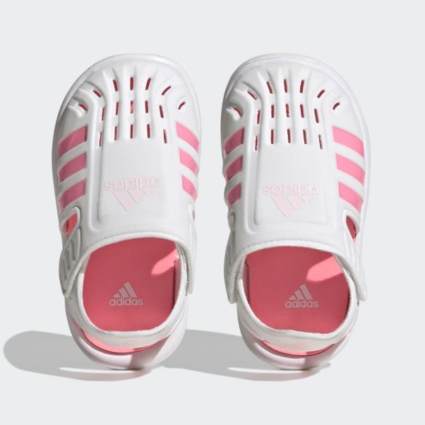 Sandales D'eau D'été à Bout Fermé Adidas Blanches