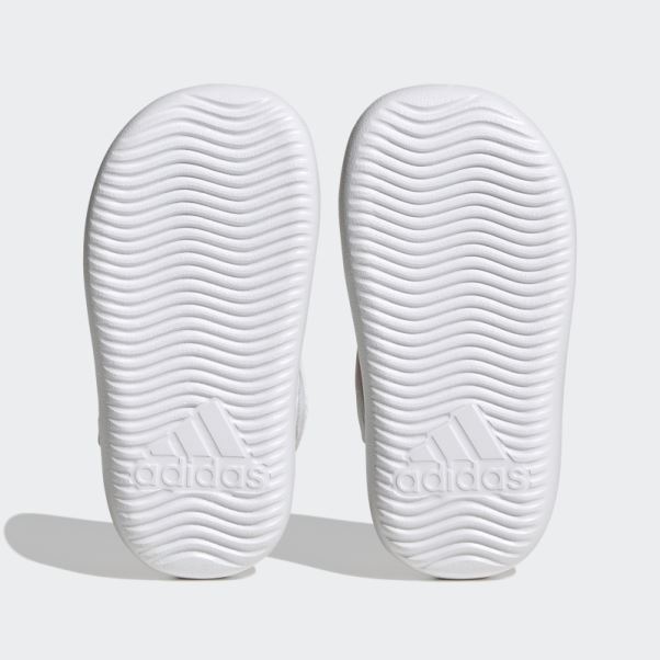 Sandales D'eau D'été à Bout Fermé Adidas Blanches