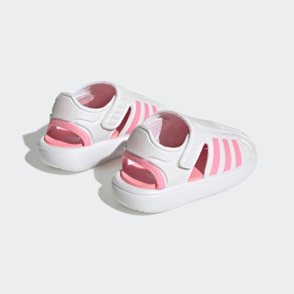 Sandales D'eau D'été à Bout Fermé Adidas Blanches