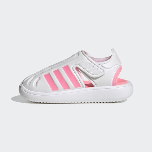Sandales D'eau D'été à Bout Fermé Adidas Blanches
