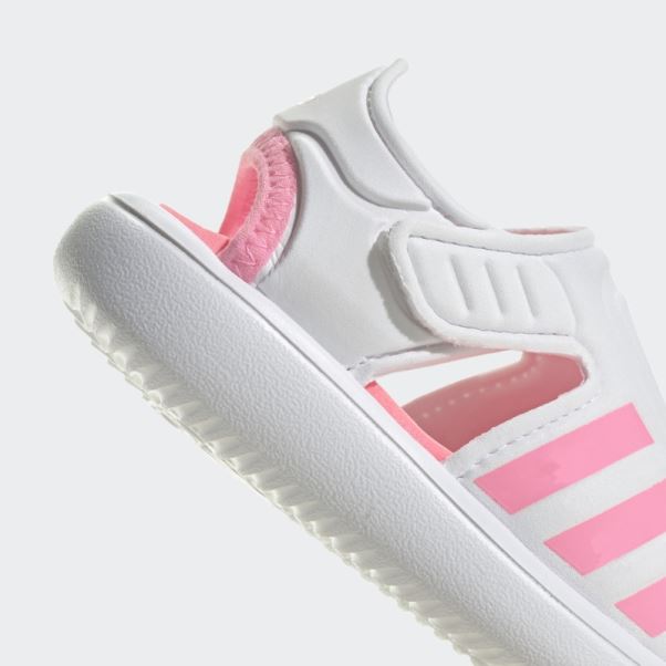 Sandales D'eau D'été à Bout Fermé Adidas Blanches