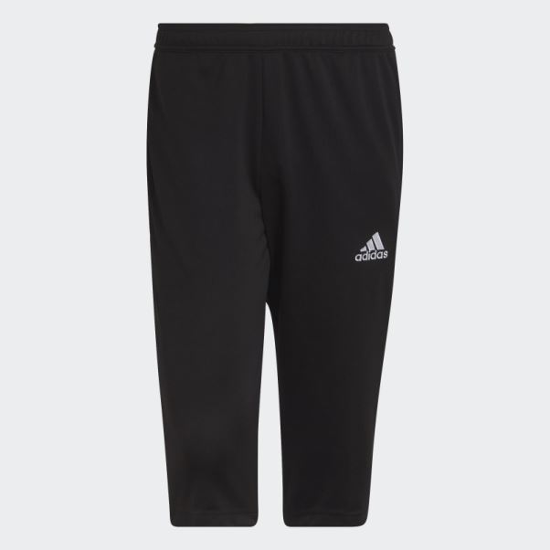 Entrada 22 Pantalon De Survêtement 3/4 Noir Adidas