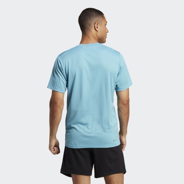 T-shirt D'entraînement Train Essentials Bleu Adidas