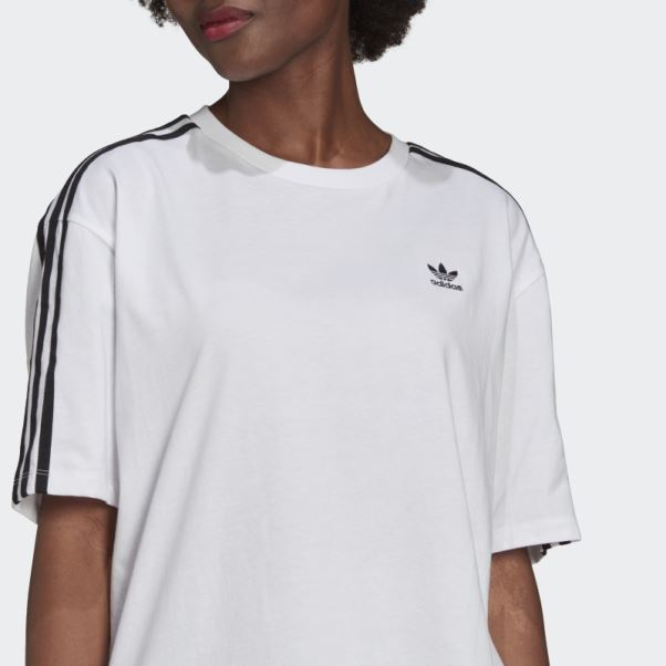 Adicolor Classics T-shirt Oversize Adidas Blanc