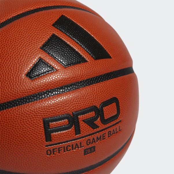 Pro 3.0 Ballon De Jeu Officiel Basket-ball Naturel Adidas