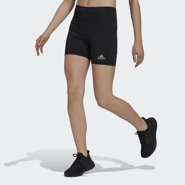 Collants De Course Court Noir Own The Run Adidas