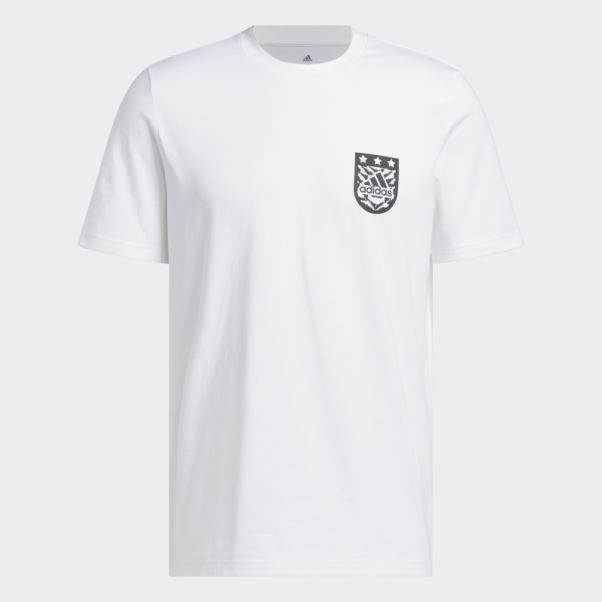 T-shirt à Manches Courtes Adidas Xpress Blanc