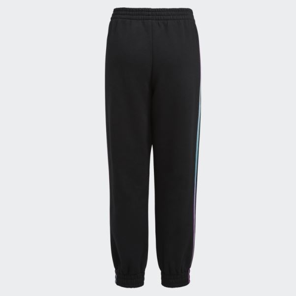 Adidas Pantalon De Jogging En Molleton à Rayures Imprimées Allover Noir