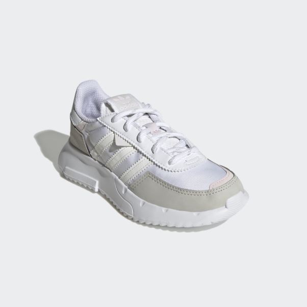 Chaussures Adidas Retropy F2 Blanches