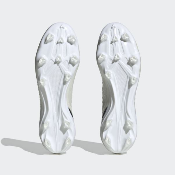 Adidas X Speedportal.1 Crampons De Football Pour Terrain Sec Blanc