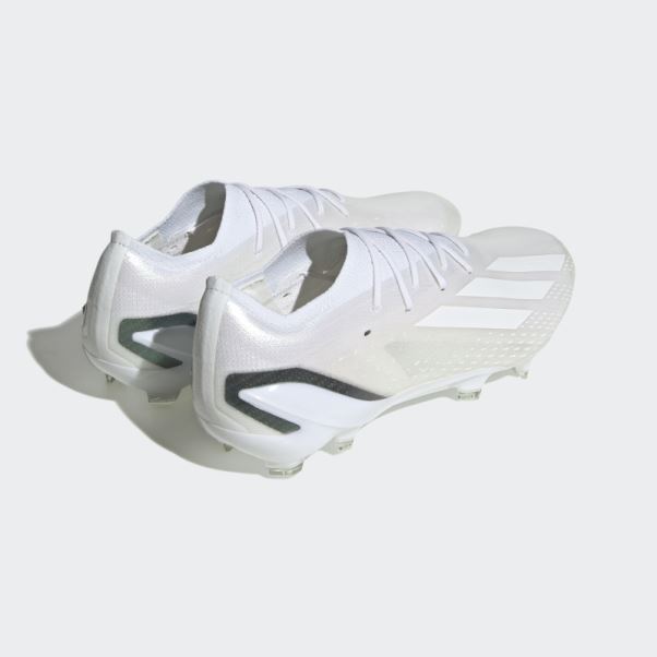 Adidas X Speedportal.1 Crampons De Football Pour Terrain Sec Blanc