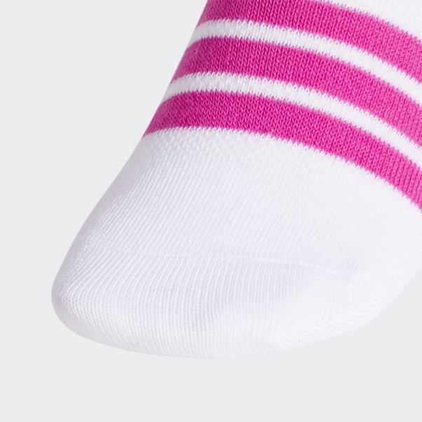 Adidas Superlite Super-no-show Chaussettes 6 Paires Pop Violet Mel Fashion