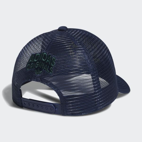 Casquette Trucker Spirale Adidas Night Indigo