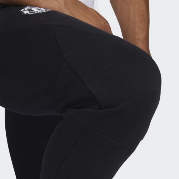 Pantalon De Survêtement Adidas Manchester United Travel Noir Chaud
