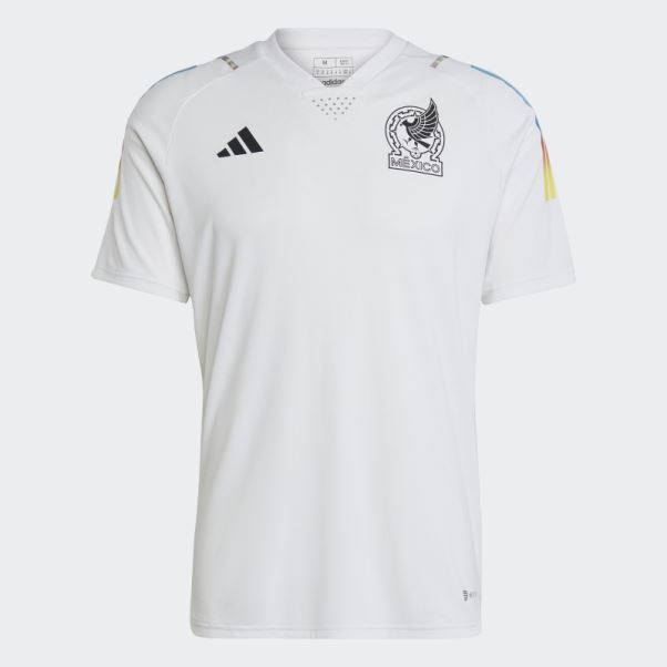 Maillot Pré-match Adidas Mexico Tiro 23 Game Day Blanc
