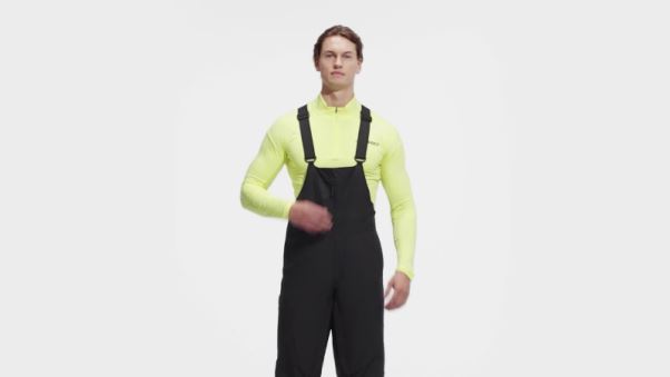 Adidas - Pantalon De Survêtement à Bretelles Isolées Deux Couches Resort Noir Adidas