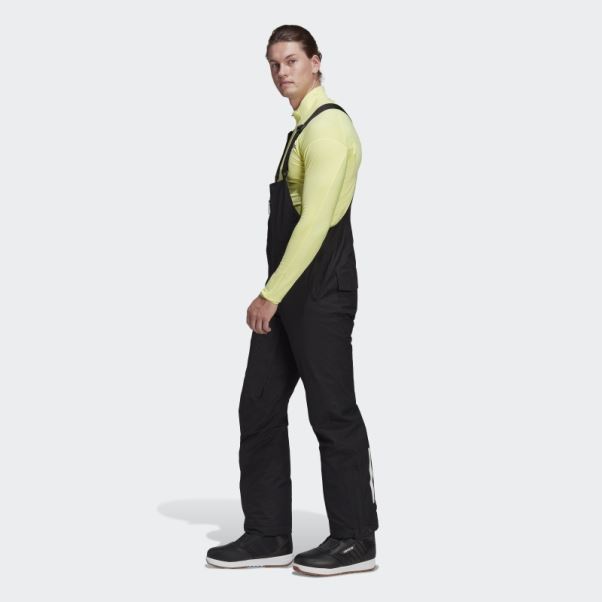 Adidas - Pantalon De Survêtement à Bretelles Isolées Deux Couches Resort Noir Adidas