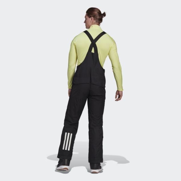 Adidas - Pantalon De Survêtement à Bretelles Isolées Deux Couches Resort Noir Adidas
