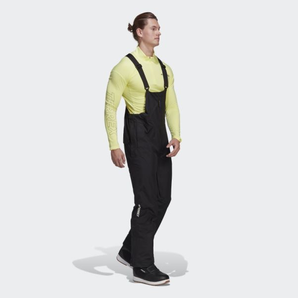 Adidas - Pantalon De Survêtement à Bretelles Isolées Deux Couches Resort Noir Adidas