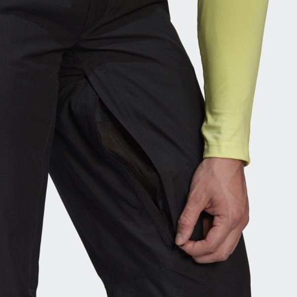 Adidas - Pantalon De Survêtement à Bretelles Isolées Deux Couches Resort Noir Adidas