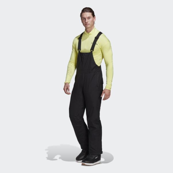 Pantalon à Bretelles Isolant à Deux Couches Hot Resort Adidas Noir