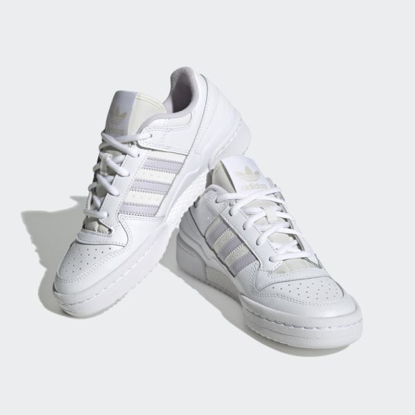 Chaussure Adidas Forum Low Blanche