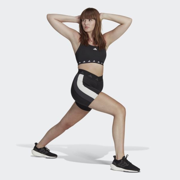 Adidas Hyperglam Training Techfit Legging Court Noir